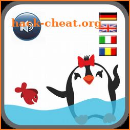 Penguin on Board! Reading app icon