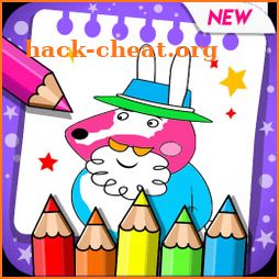 Peppo Piglet: Coloring Book for Rebecca icon