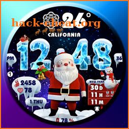 PERO16 Santa Animated Snow icon