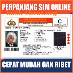 Perpanjang SIM Online icon