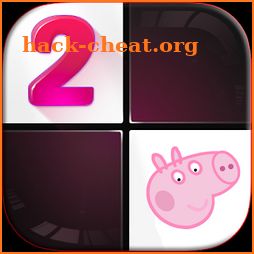 piano titile peppa kids icon