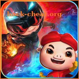 🐷🐷 Pig Hero - ride on your motorcycle to run icon