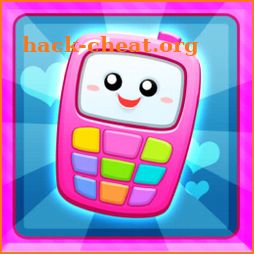 Pink Baby Phone Kids - Number Animal Music icon