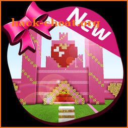 Pink Diamond Princess Castle MCPE Girl Game icon