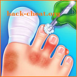 Pinky toe doctor icon