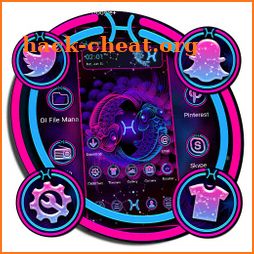 Pisces Zodiac Launcher Theme icon