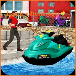 Pizza Delivery Jet Ski Fun icon