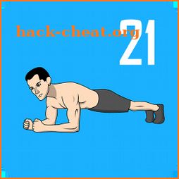 Plank Workout - 21 Day Plank Challenge Free icon