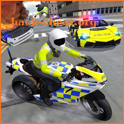 Police Car Driving - Motorbike Riding icon