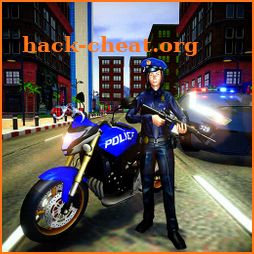 Police Moto Cop Chase Gangster - Shoot on Sight icon