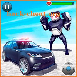 Police Panda Robot Transform: Robot Attack icon