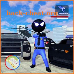 Police stickman rope hero vice town icon