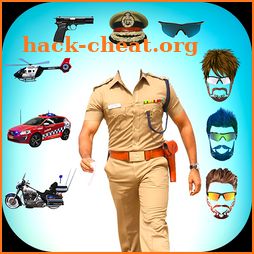 Policer - Men Women Police photo suit Editor Set icon