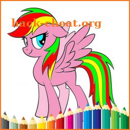 Pony Coloring Book icon