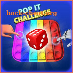 Pop It 3D Dice Challenge Game icon