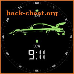 Porsche Silhouette - Watchface icon