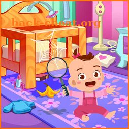 Pretend play little girl games - Cleaning Games icon