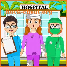 Pretend Town Hospital: City Doctor Life Game icon