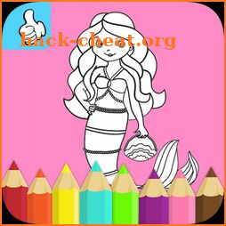 Princess Coloring Book - 2019 icon