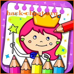 Princess Coloring Book & Games icon