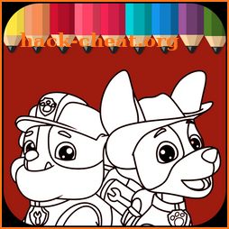 Puppy Patrol Coloring Book icon