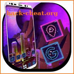 Purple City Theme icon