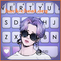 Purple Kpop Star Themes icon