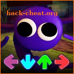 Purple Rainbow Friends FNF Mod icon