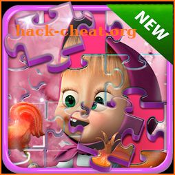 Puzzle Girls Masha Kids icon