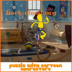 Puzzles with Cartoon Characters icon