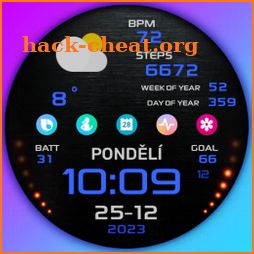 PW81 Big Digital Weather Watch icon