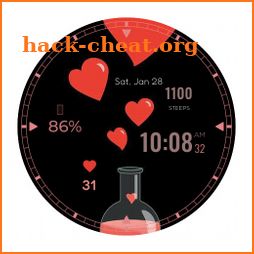 R-88 Valentine watch face icon