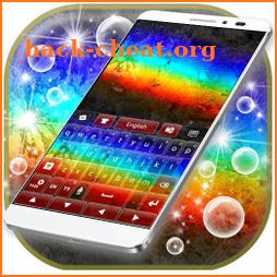 Rainbow Glow Free for Keyboard icon