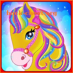 Rainbow Pony Hair Salon icon