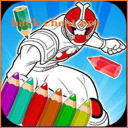 Rangers Superhero Coloring Game icon