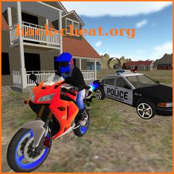 Real Motocross : Police Car Chase 3D icon