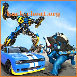 Real Robot Car Transforming Wild Rhino Games icon