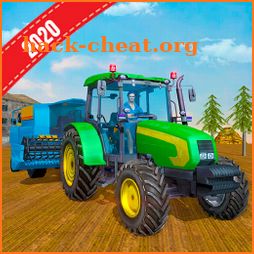 Real Tractor Farming Game 2020 icon