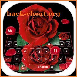 Red Rose Keyboard icon