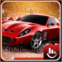 Red Sports Car Keyboard Theme icon