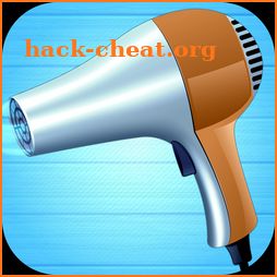 Relaxing hair dryer (sound effect) icon