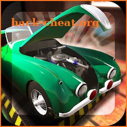 Retro Car Mechanic: Simulator Games 2018. Workshop icon