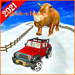 Rhino wild car chase: Impossible car stunt 2021 icon