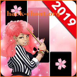 Rihanna Umbrella Piano Tiles Pink 2019 icon