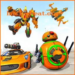 Robot Ball Car Transform game : Car Robot Games icon