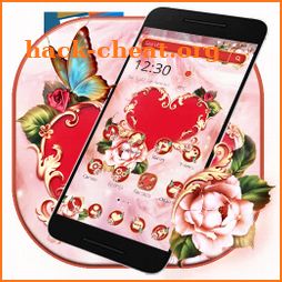 Romantic Shiny Heart Theme💖 icon