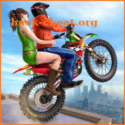 Rooftop Bike Driving Simulator : Bike Taxi Games icon