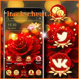 Rose Flower Glare Launcher Theme icon