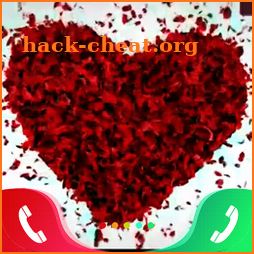 Rose Love Caller Screen icon