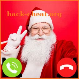 Santa Call Merry Christmas icon